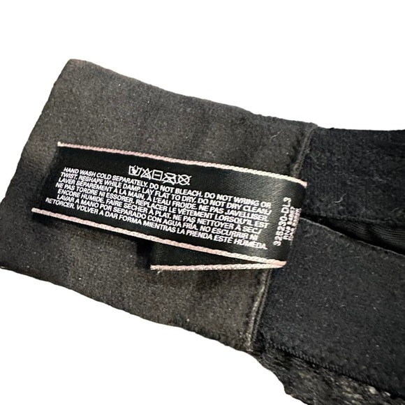 Victorias Secret Dream Angels Multi Way Bra Light Padding Wired Lace Black 34DDD - Picture 7 of 9